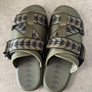 Excellent condish Kappa Khaki Slide Sandals